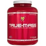 BSN True-Mass Ultra-Premium AM to PM Lean Mass Gainer, 5.75-Pound Jar