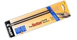 Refill For Ballpoint Stick Pen, Med Point, 2/PK, Blue Ink, Sold as 1 pack