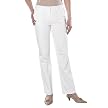 Isaac Mizrahi Slot Seam Pants- White