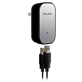 Belkin Dual USB and AC Wall Charger for iPod