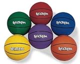 Spectrum Rubber Basketball Set (Set of 6)
