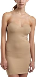 Flexees Women's Firm Control Strapless Slip with Convertible Straps #3741