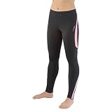 Saucony Women's Omni LX Tight II(Black/Vizipro Pink, Large)
