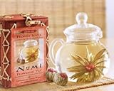 NUMI FLOWERING TEA FLOWER JEWEL - WHITE TEA (12 BLOSSOMS BAMBOO BIN)