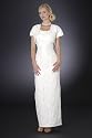 Ivory Formal Evening Dress with Bolero Jacket - Mother of Bride & Groom, Wedding, Party, MOB Gown by Sean Collection (7251)