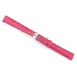 Watch Band Genuine Lizard Fuchsia 14mm