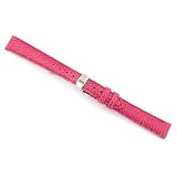 Watch Band Genuine Lizard Fuchsia 14mm