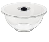 Produkt-Bild: EMSA FIT + FRESH 157300000 Salatschale mit Deckel, 30 cm transparent/schwarz