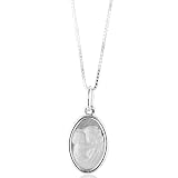 Sterling Silver Mother and Baby Pendant/Necklace with 18" Chain