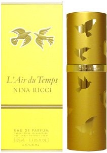 L'air du Temps by Nina Ricci for Women 3.3 oz Eau de Parfum Spray Refillable