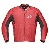 Alpinestars SP-1 Perforated Leather Motorcycle Jacket Red 56