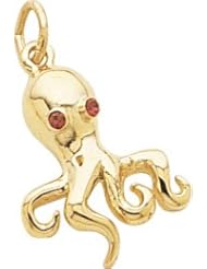 Rembrandt Charms Octopus Charm