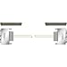 Scsi-iii Cable With Thumb Screws (68½dm(screw)/68½dm(screw)), 1m