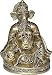 Hindu God Statue Ganesha Brass Sculpture 5 x 3.25 x 6.5 inches