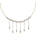 Tricolor Fancy Gold Necklace