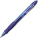 BIC Velocity Retractable Gel Pen, Refillable, Medium Point (0.7 mm), Blue, 12 Pens