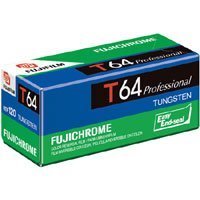 Fujifilm Fujichrome T64 Tungsten Balanced, Color Slide Film, ISO 64, 120 Size,... by