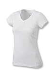 Misses Champion Heathered V-Neck Graphic T-Shirt