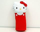 ハローキティ　ぬいぐるみペットボトルバッグ　赤