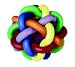 Multipet Nobbly Wobbly Zany Rubber Dog Toy, Medium, Color:Assorted