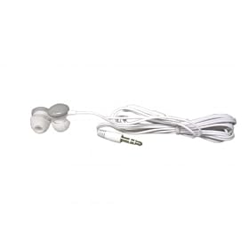 Ecouteurs blancs 3.5mm pour MP3,MP4,iPod,baladeur,ou tout autres lecteurs ou consoles de jeux