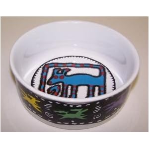 Classic Pet Products Ceramic Dog Dish Large 6.5in