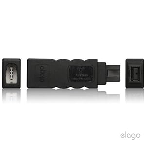 Thunderbolt Firewire on Amazon Com  Elago Firewire 400 To 800 Adapter For Mac  Electronics