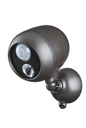 Mr Beams MB360 Wireless LED Spotlight with Motion Sensor and Photocell - Weatherproof - Battery Operated - 140 Lumens