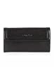 Brown Lizard Continental Embossed Tri-Fold Wallet: Brown Wallet