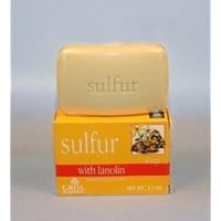 Sulfur Soap with Lanolin Antibacterial Scabies