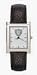 Oakland Raiders Womens Gold Elite Leather Strap Rectangular Dress Watch