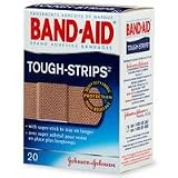 Band Aid Brand Flexible Fabric Tough Strips™, Box Of 20 Band Aid Brand Flexible Fabric Tough Strips™, Box Of 20