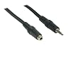 Stereo Verl�ngerung  2,5mm Klinke St. / Bu., L�nge: 2m, Good Connections�