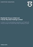 Brightsolid Group Limited and Friends Reunited Holdings Limited : a report on the anticipated acquisition by Brightsolid Group Limited of Friends Reunited Holdings Limited