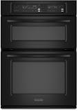 KEMS308SBL 30 Microwave Combination Wall Oven with 4.3 cu. ft. Oven Capacity 900 Cooking Watt