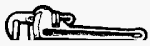 RIDGE TOOL CO 31000 6 Pipe Wrench