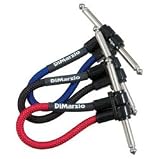 DiMarzio Pedal Coupler Cable, Blue 6 Inches