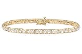 1 Carat Diamond 14K Gold Tennis Bracelet