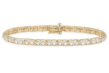 1 Carat Diamond 14K Gold Tennis Bracelet