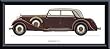 Art Poster Metal Framed Print - Maybach 1936 - Artist: unknown- Poster Size: 14 X 11