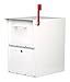 ARCHITECTURAL MAILBOXES 5100W Oasis Mailbox, White