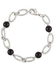 Stainless Steel & Onyx Bracelet