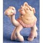 Precious Moments " Hope You're Over the Hump" Get Well Soon Porcelain Figurine