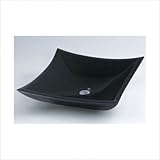 IMAGE OF Square Curved Granite Vessel Sink Finish: Carrara White Marble