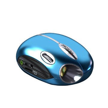 GSI Super Quality All-In-One Multi-Media Portable Mini Projector with RGB LED Lights - USB Interface, Connect to PC, Laptop or Notebook - SD/Memory Card Slot - Includes USB Cable and Table-Top Tripod - For Video Presentation