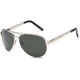Identity P2211-3 Polarized Aviator Sunglasses