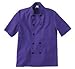 Five Star 18001/18025 Unisex Short Sleeve Chef Coat Purple 2XL