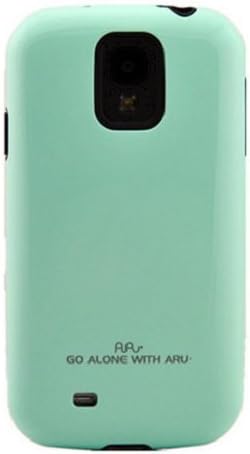 Samsung Galaxy S4 2 in 1 Card Holder TPU & Polycarbonate Protection Case with 1 Free Anti-dust Plug Stopper-random Color (Cyan)