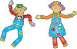MOVE & POSE MR. AND MRS. SCARECROW