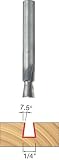 Freud 22-100 1/4-Inch Diameter 7-1/2-Degree Dovetail Router Bit with 1/4-Inch Shank